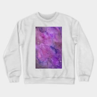 Purple Galaxy Crewneck Sweatshirt